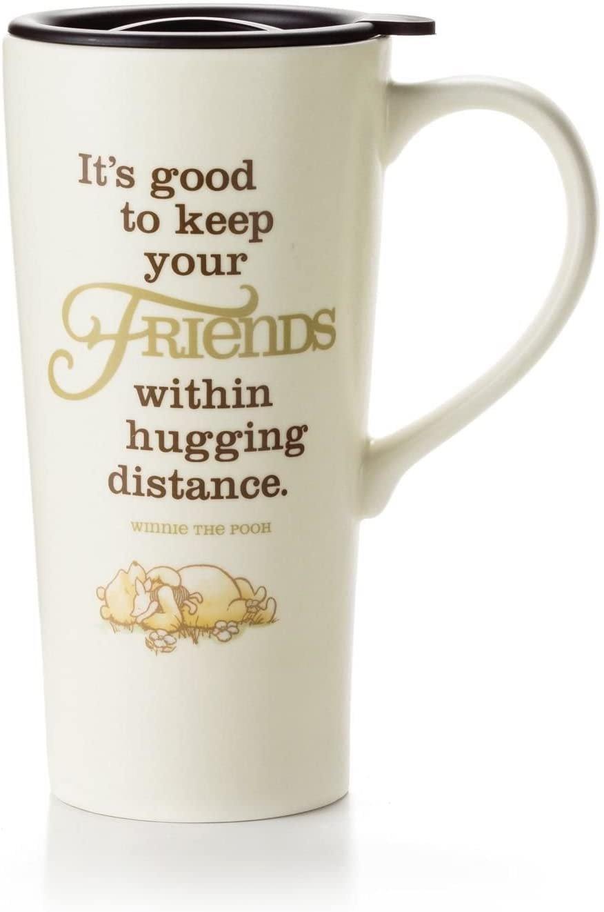 Hallmark Disney Winnie The Pooh Ceramic Travel Mug