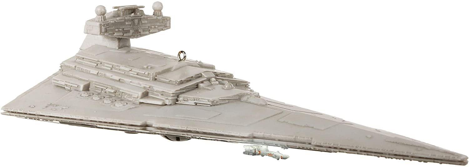 Hallmark Keepsake Christmas 2019 Year Dated Wars Imperial Star Destroyer Ornament With Light And Sound New In Box
