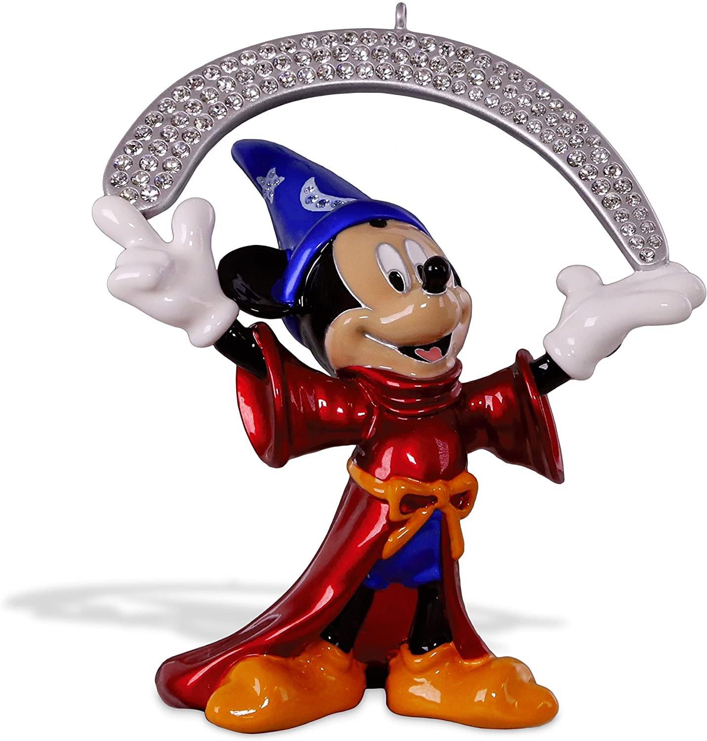 Hallmark Keepsake Christmas Ornament 2018 Year Dated, Disney Fantasia The Sorcerer'S Apprentice, Metal New In Box