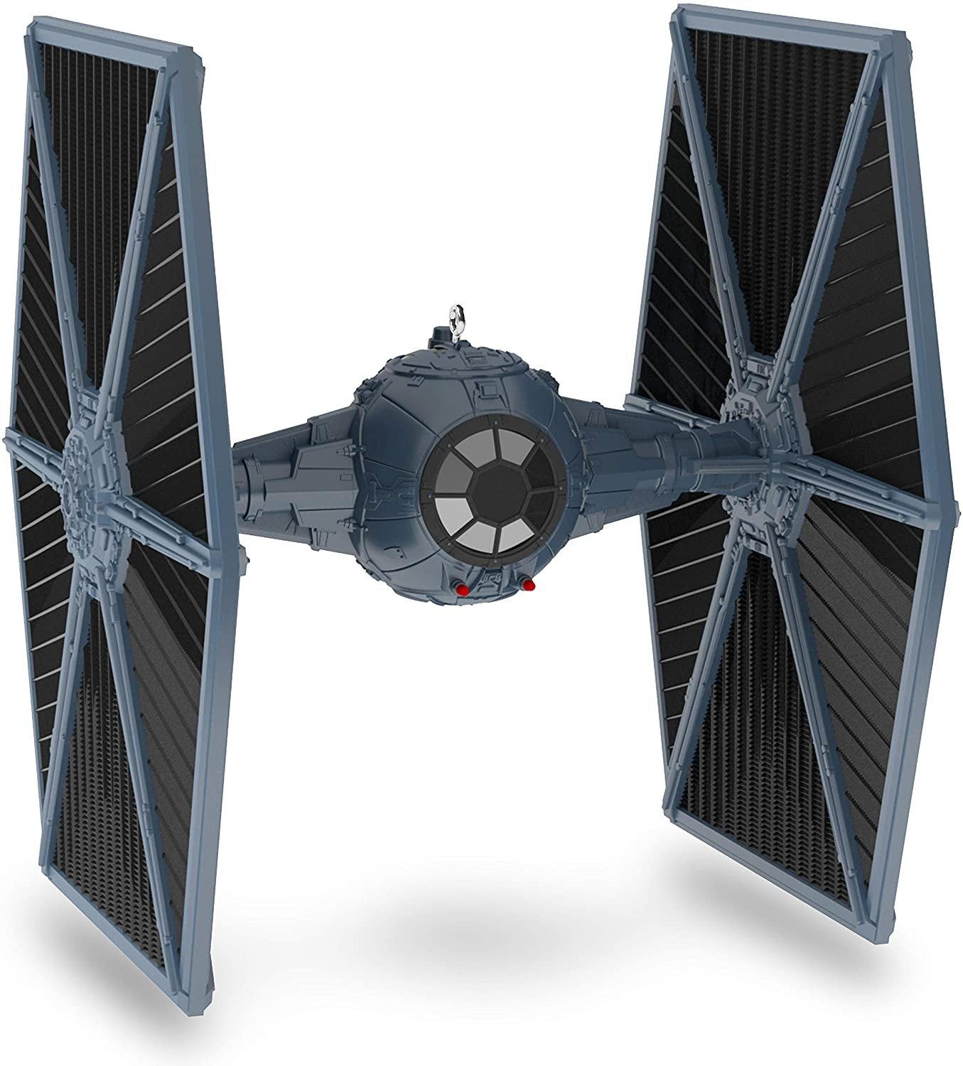 Hallmark Keepsake Christmas Ornament 2018 Year Dated, Star Wars Tie Fighter With Light And Sound New In Box