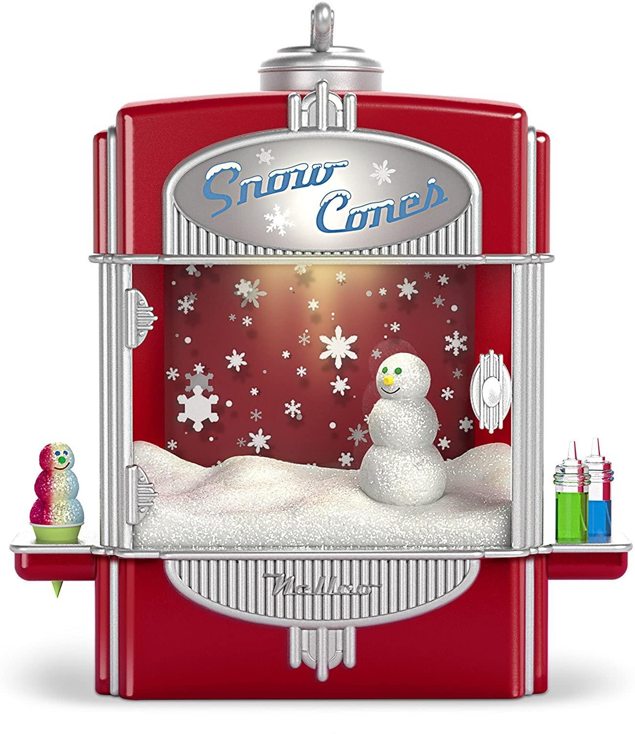 Hallmark Keepsake Christmas Ornament 2018 Year Dated, Syrupy Snow Cone Surprise With Music, Light And Motion New In Box