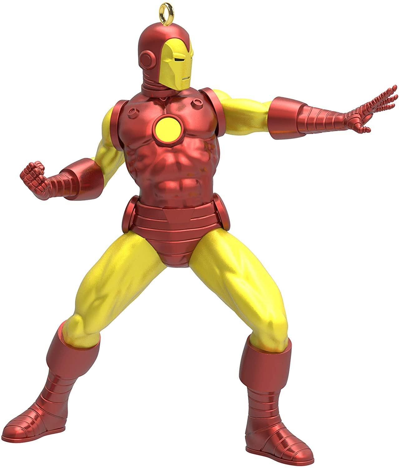 Hallmark Keepsake Christmas Ornament 2019 Year Dated Marvel Iron Man, Metal New In Box
