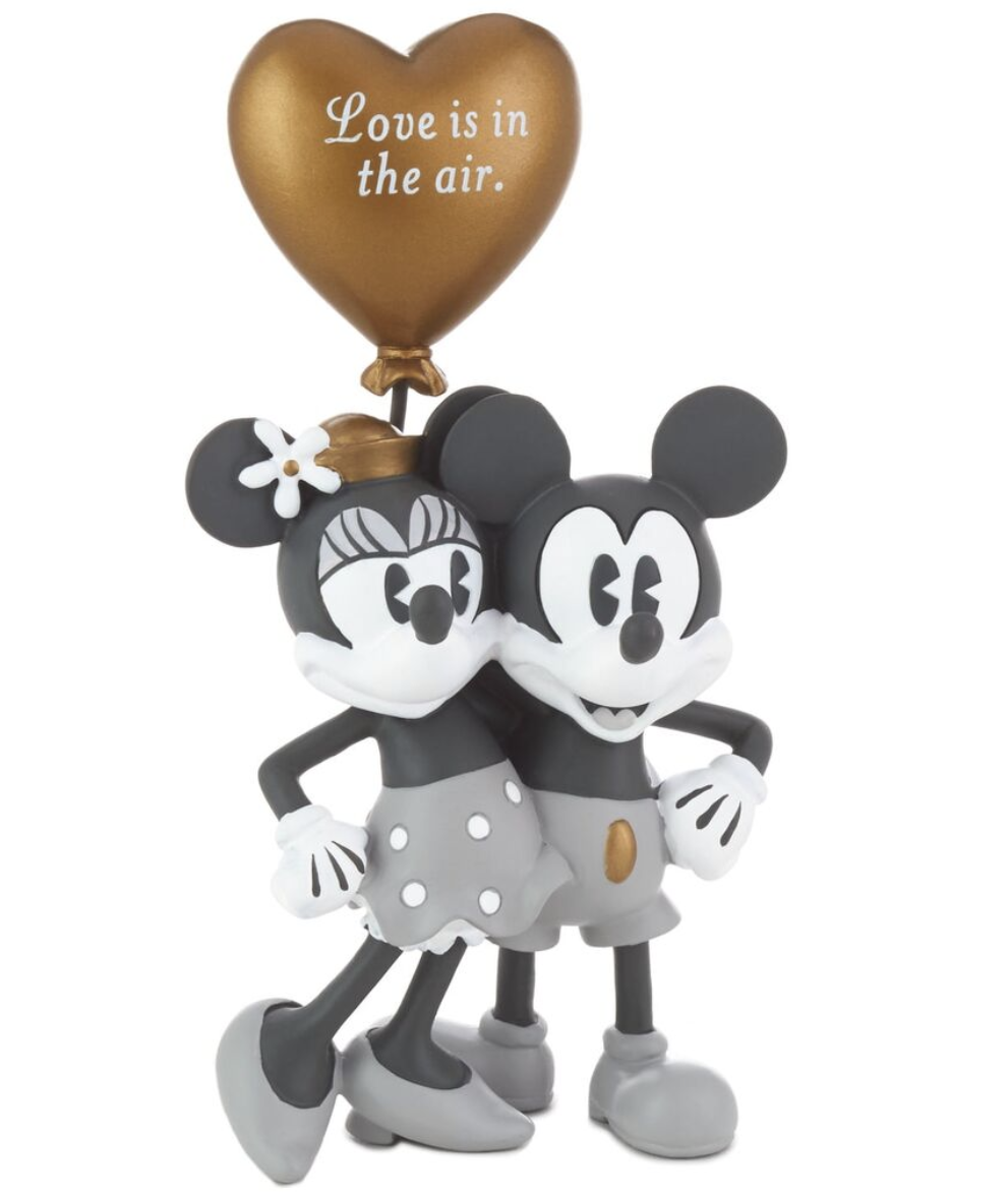 Hallmark Valentine Disney Mickey and Minnie Love in the Air Figurin