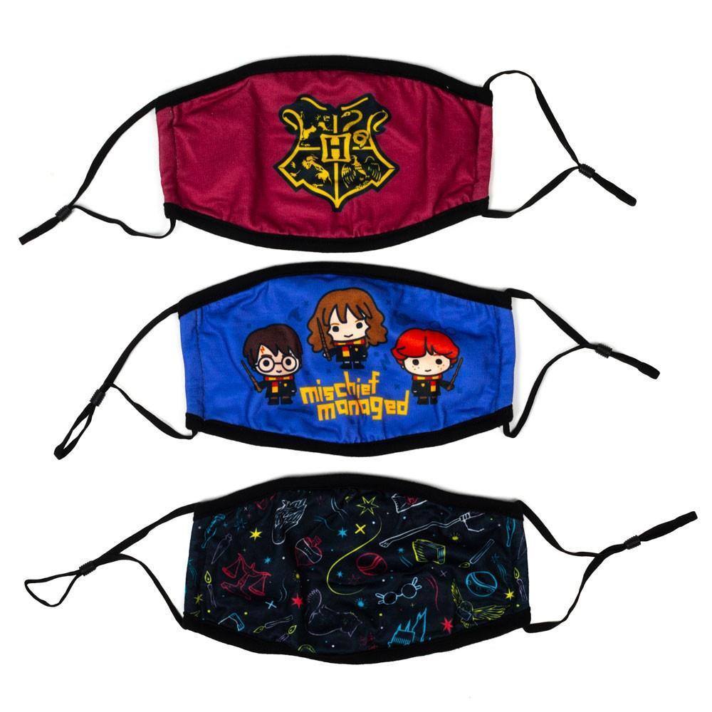 Harry Potter 3 Pack Adult Mask