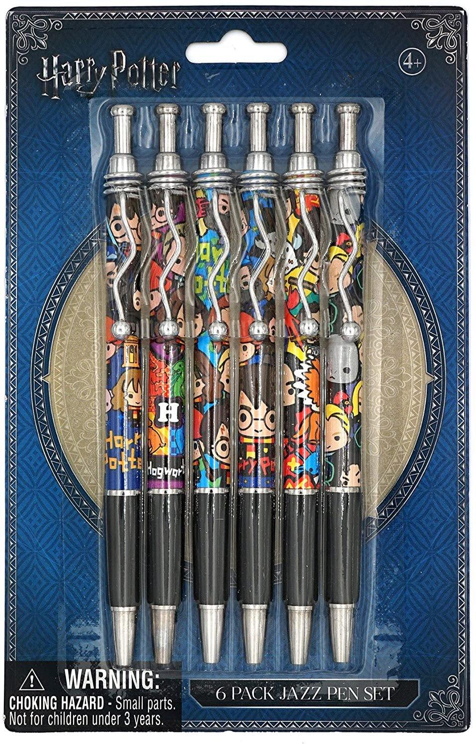 Harry Potter 6 Piece Jazz Pen Set