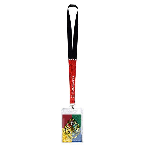 Harry Potter Hogwarts Crest Lanyard, Black