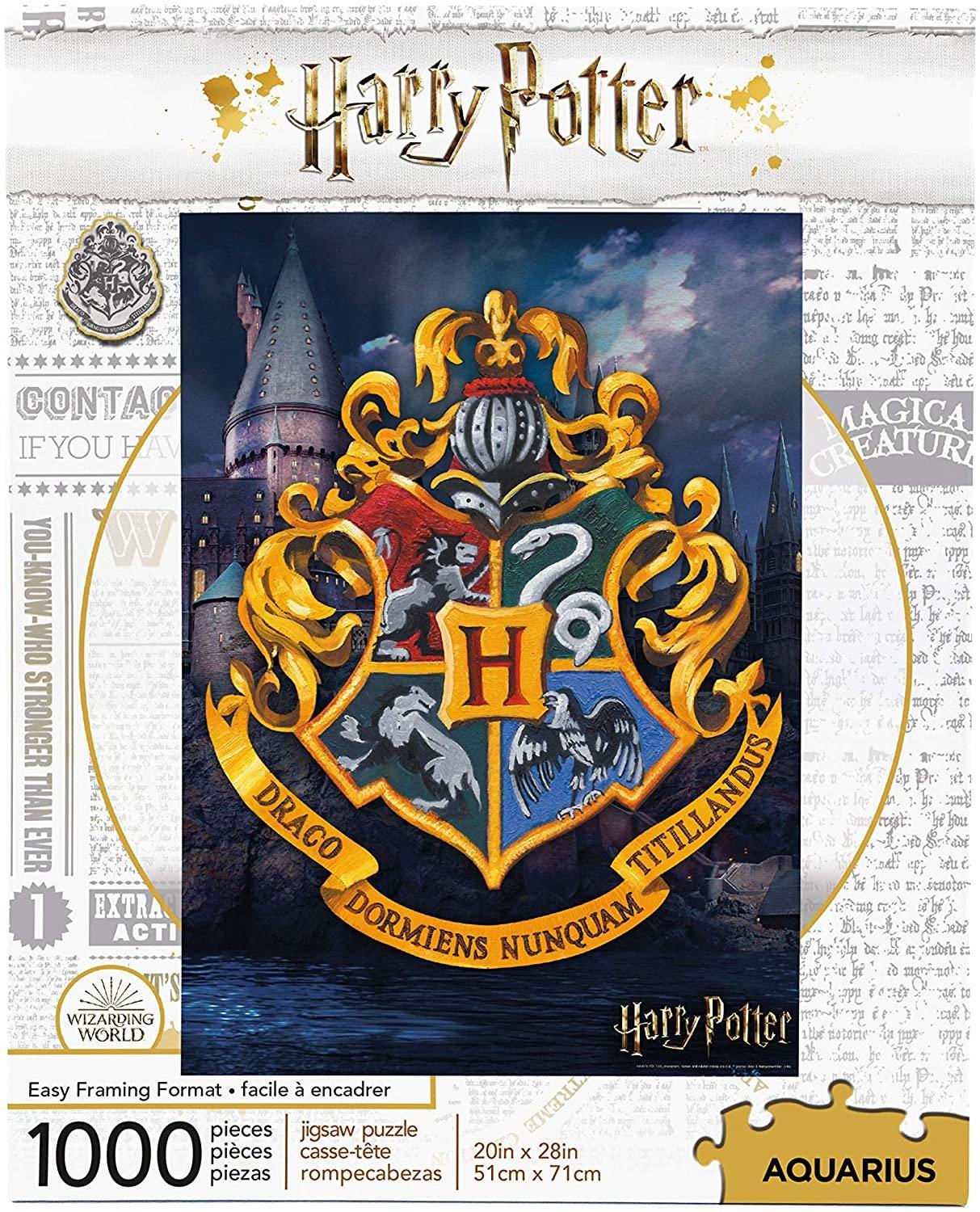 Harry Potter Hogwarts Logo 1,000-Piece Puzzle