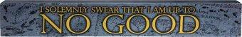 Harry Potter Solemnly Swear Wide Wooden Sign