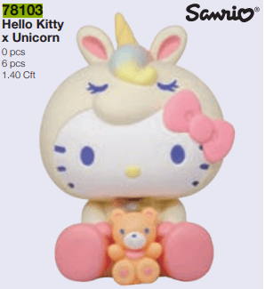 Hello Kitty Unicorn Bank