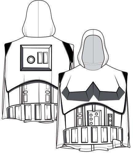 Hooded Beach Towel Star Wars Storm Trooper