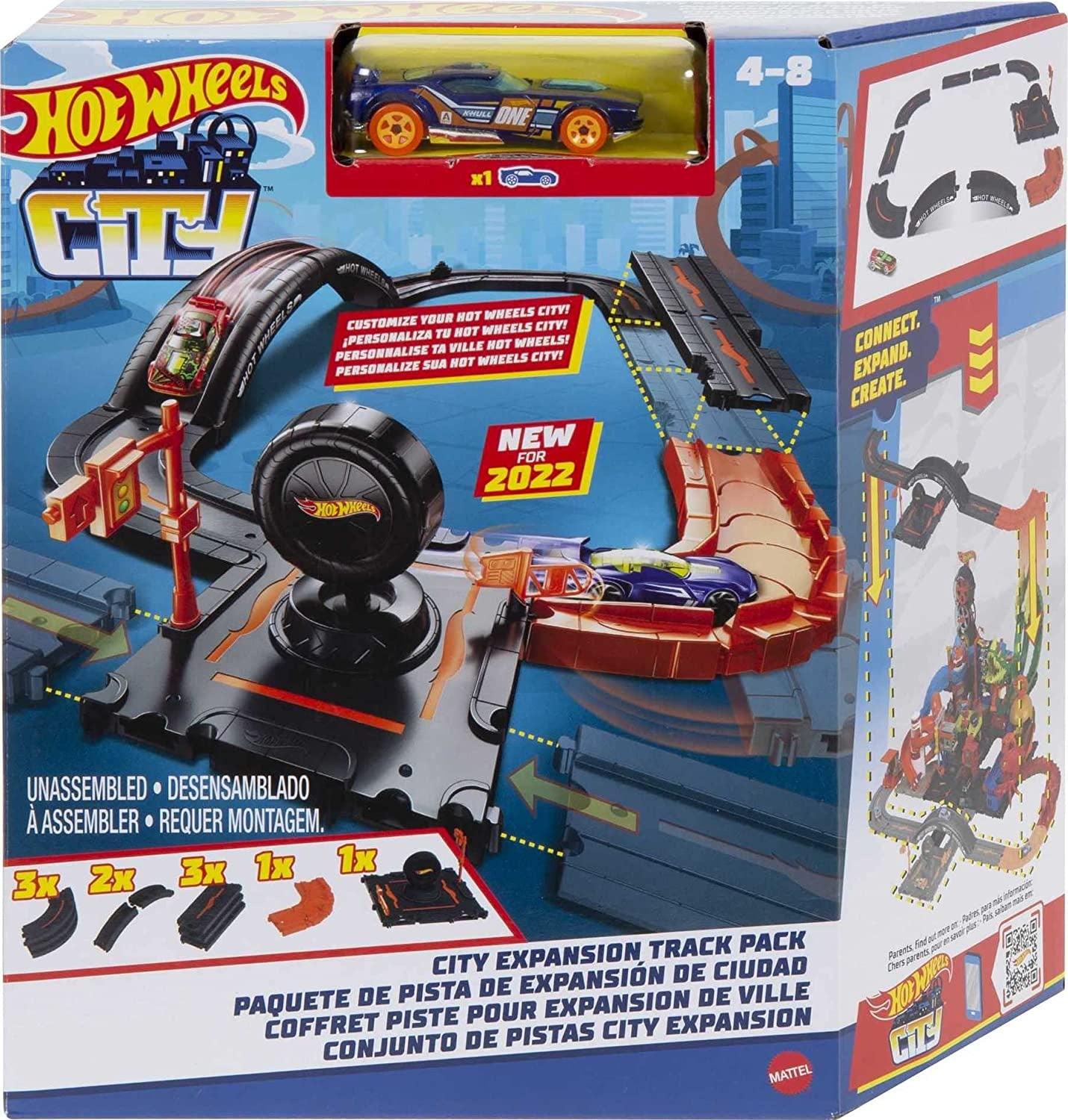 Hot Wheels Track Set Hot Wheels Action 4-Loop Crash Out Track Set