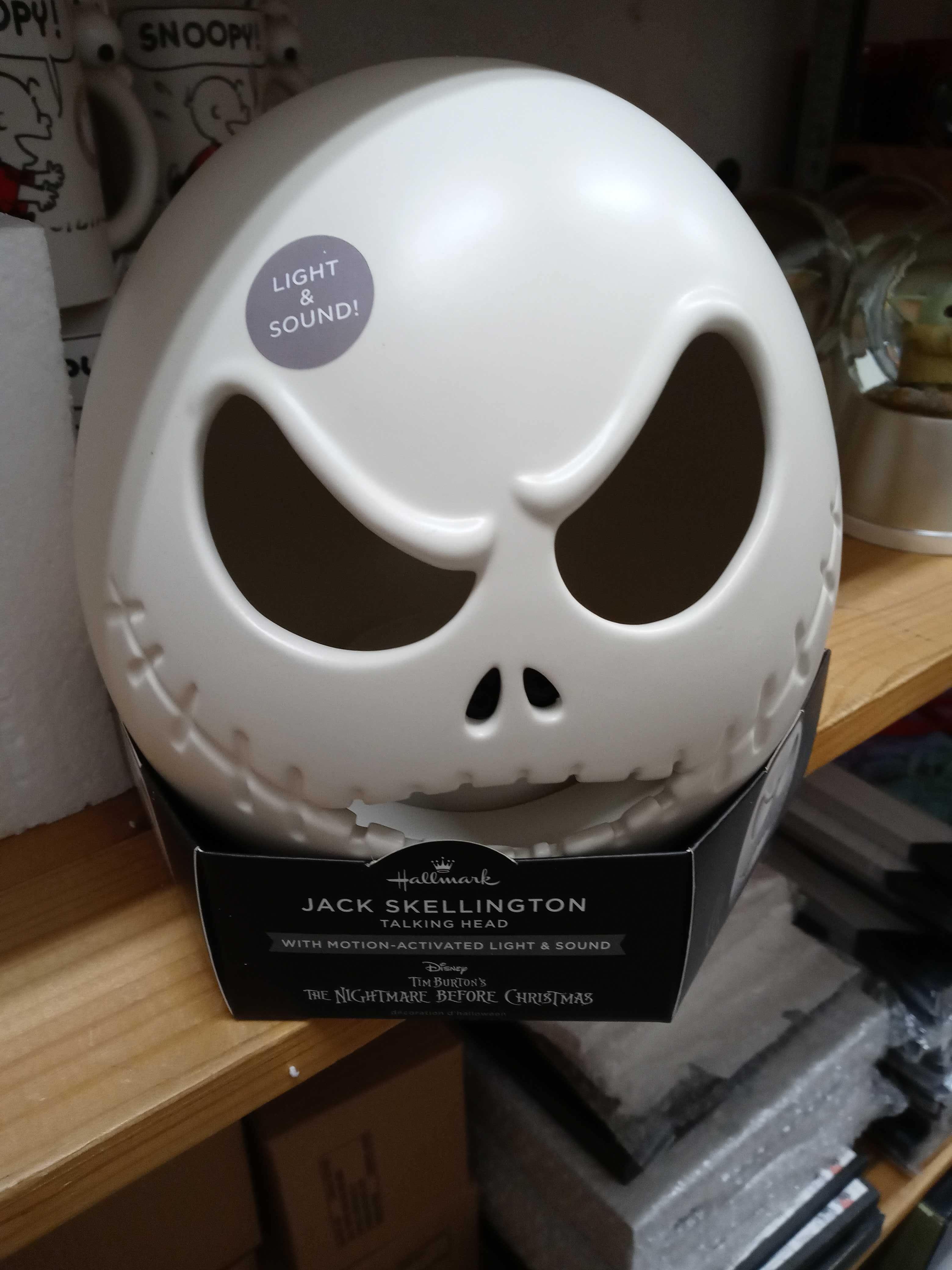 Jack Skellington Talking Head