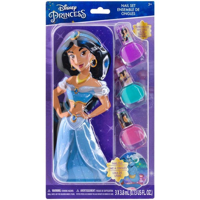 Jasmine 3pk Nail Polish Set with Large Tin on Card