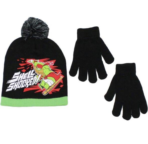 Junior Boys 2PC Beanie Glove Set