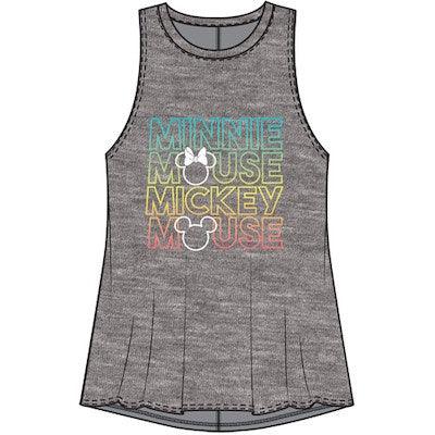 Juniors' Hi Lo Fashion Sleeveless Tank, Gray