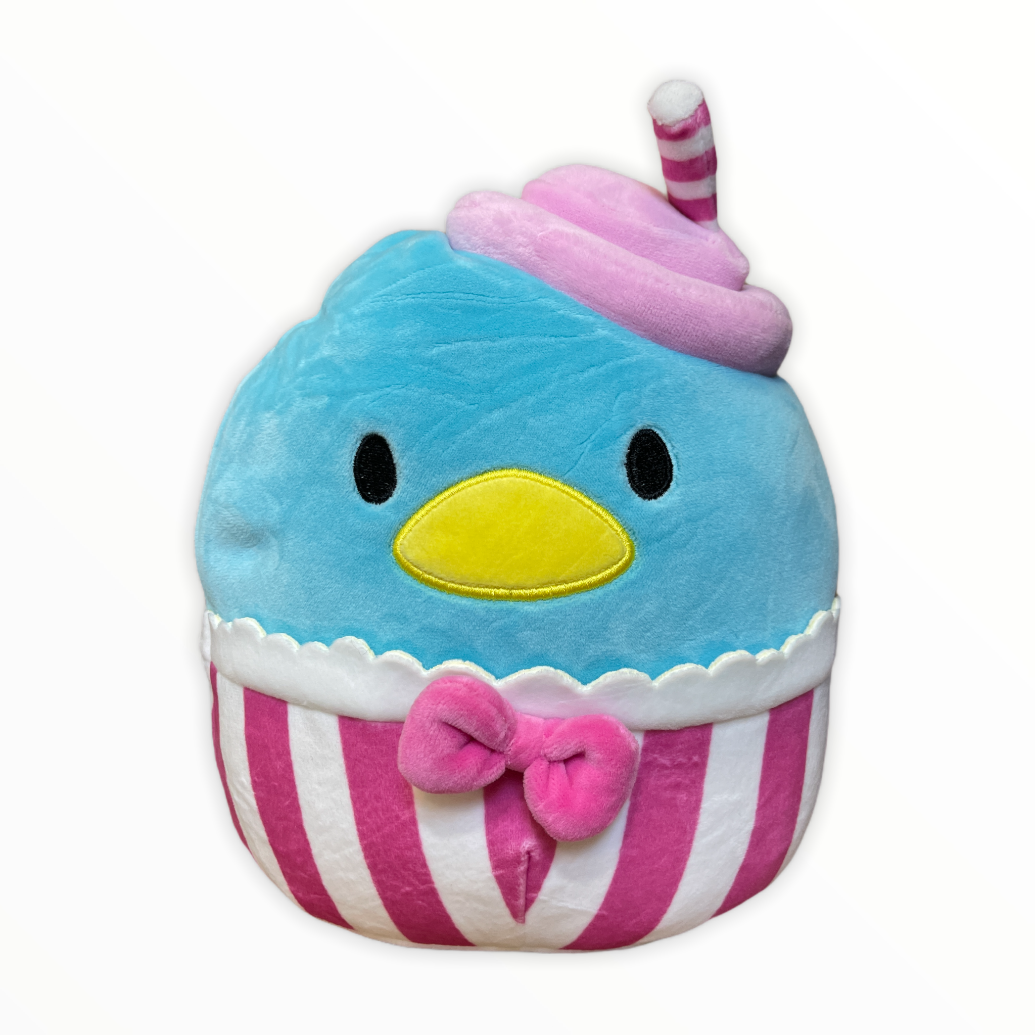 Kellytoy Offical Sanrio Squishmallow Tuxedo Sam Milkshake 8" Plush