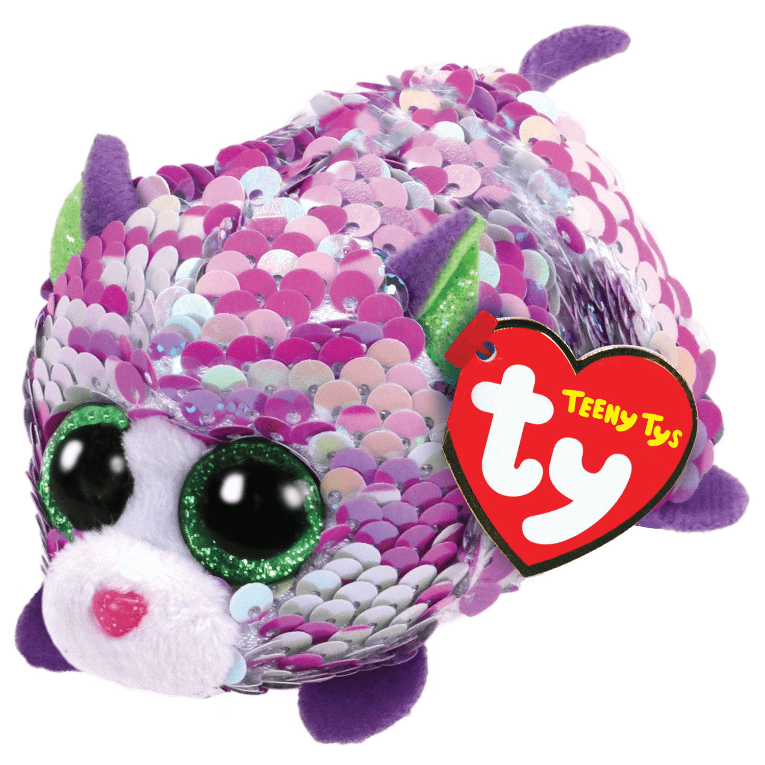 Lilac Sequin Plush 4"