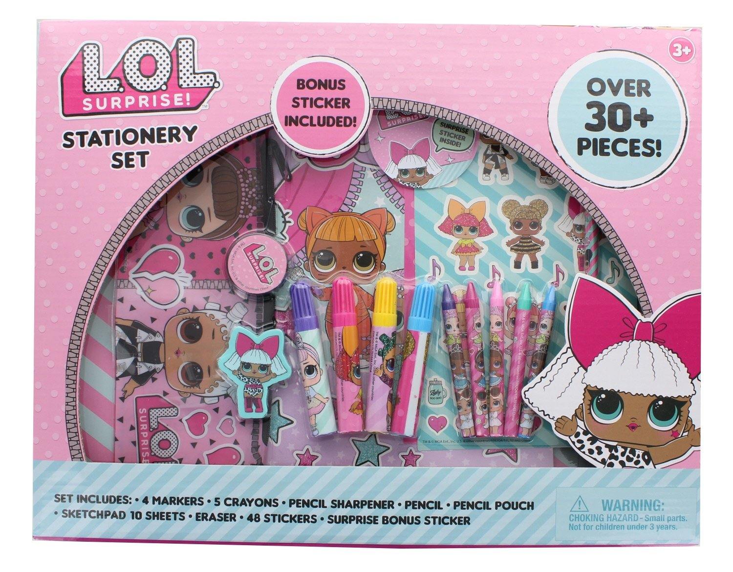 Lol Surprise 30Pc Stationery Set In Box