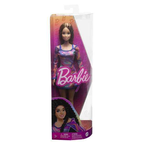 Barbie Fashionistas Doll #206 With Crimped Hair And Freckles