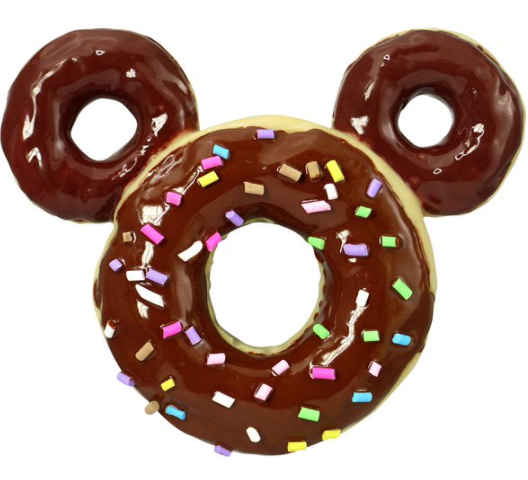 Magnet - Disney - D-Lish Treats Soft Touch Mickey Donut