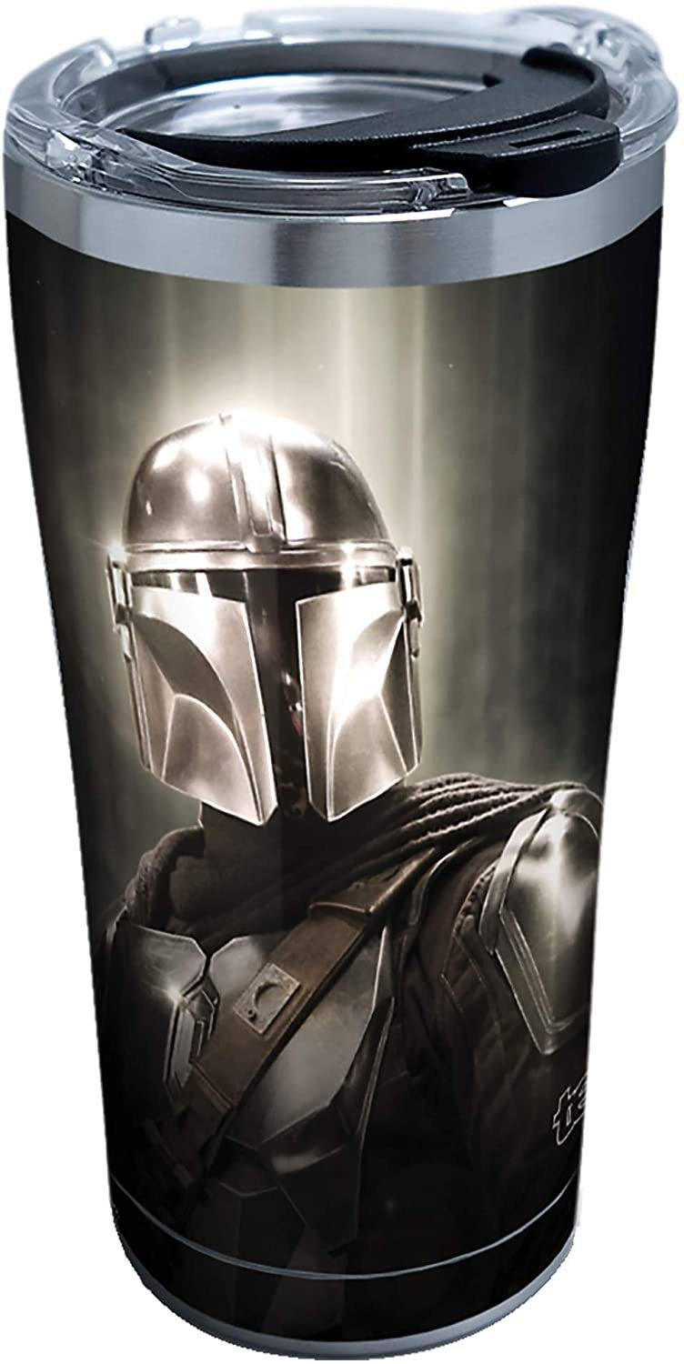 Mandalorian chrome mando tumbler