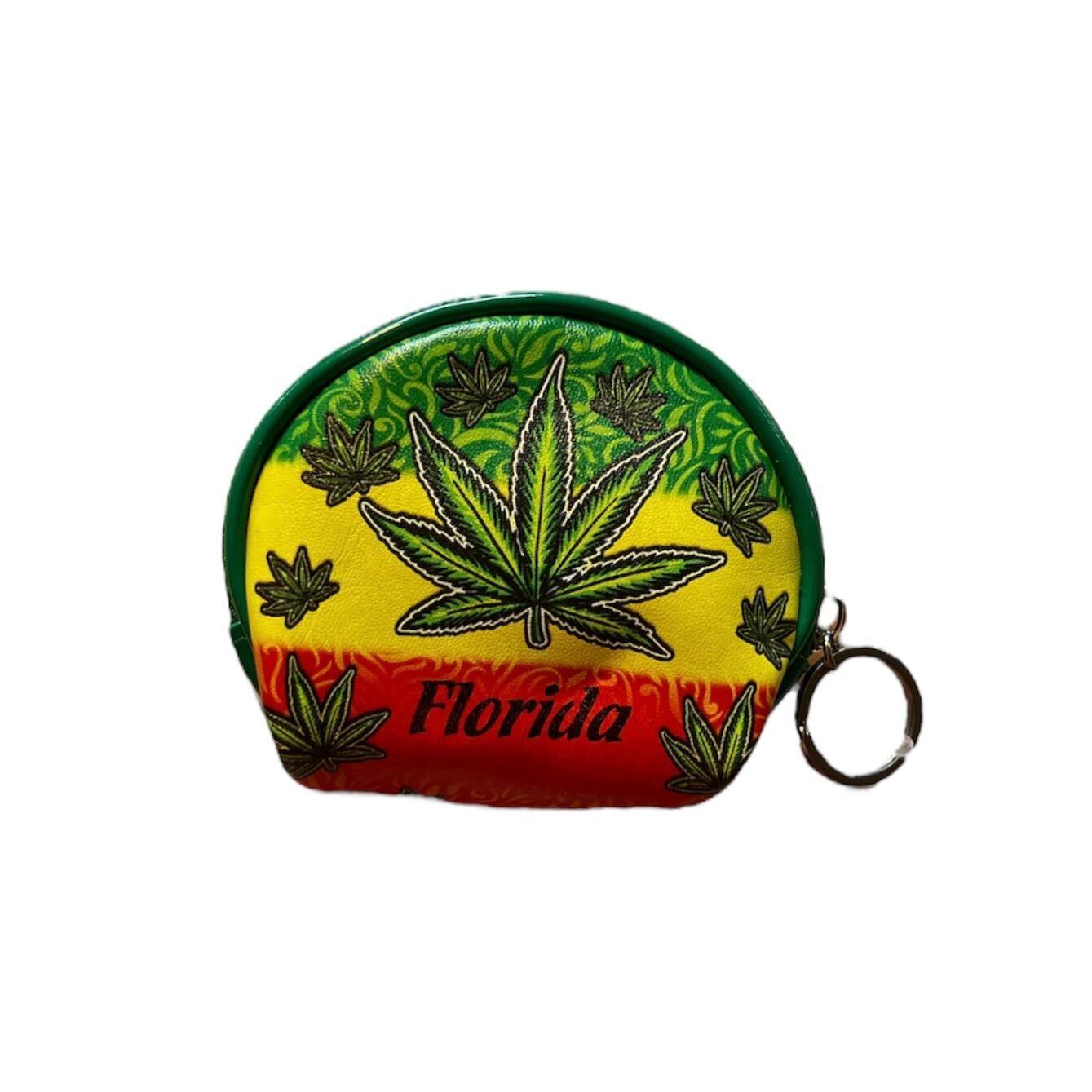 Marijuana Vinyl 3.5"X4" Coin/Purse