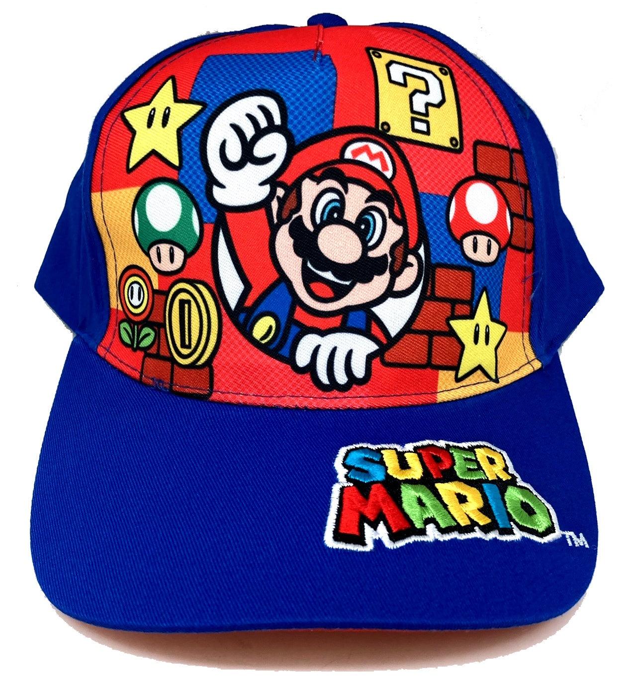 Mario Youth Cap with Embroidered Details