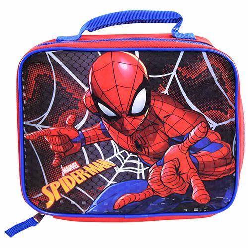 Marvel Spiderman Lunch Bag with Padded Tote