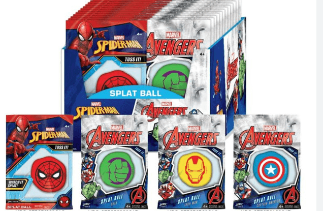 Marvel Splat PDQ24 Assorted 1pc Random
