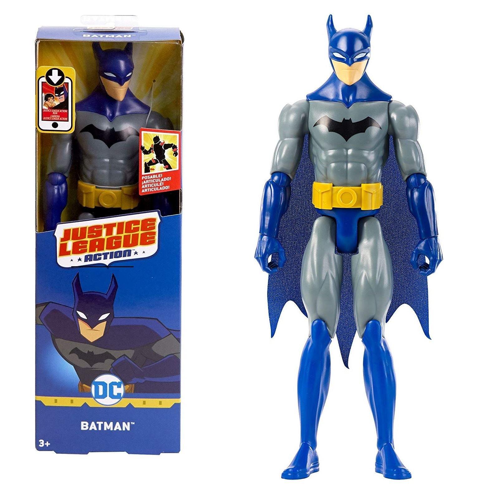 MATTEL BATMAN 12" FIG GREY SUIT