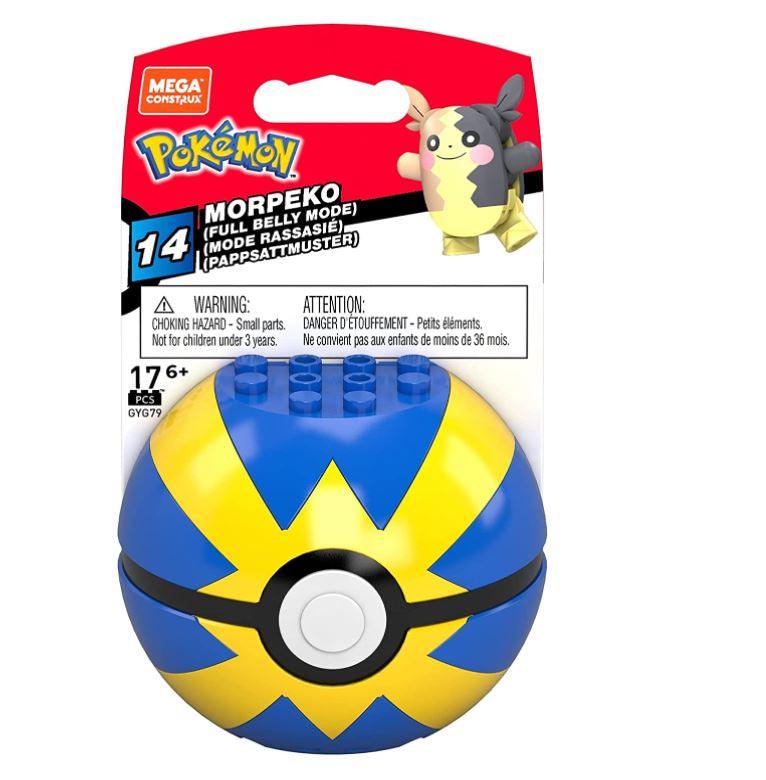Mega Construx Pokemon Morpeko Poke Ball Building Set