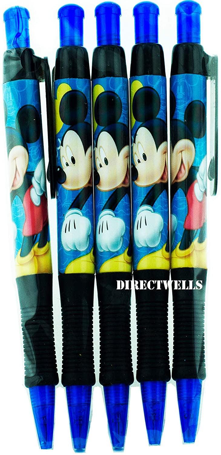 Mickey 5 Pcs/Pack retractable Ball Pen