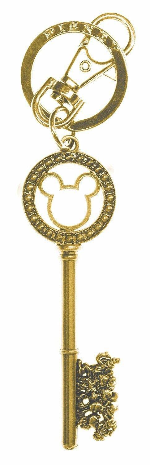 Mickey & Gang Master Gem Beads Brass Key Ring