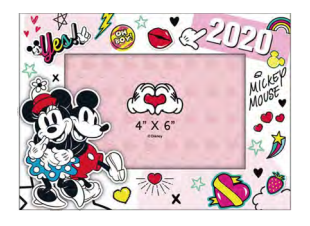 Mickey & Minnie Photo Frame 4x6"