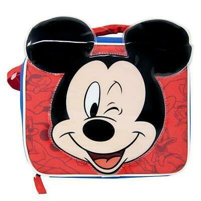 MICKEY EARS RECTANGLE LUNCH BAH W/STRAP