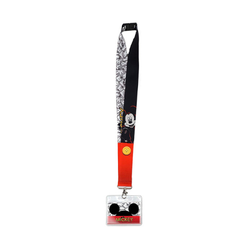 Mickey Mouse Deluxe Lanyard with Card Holder