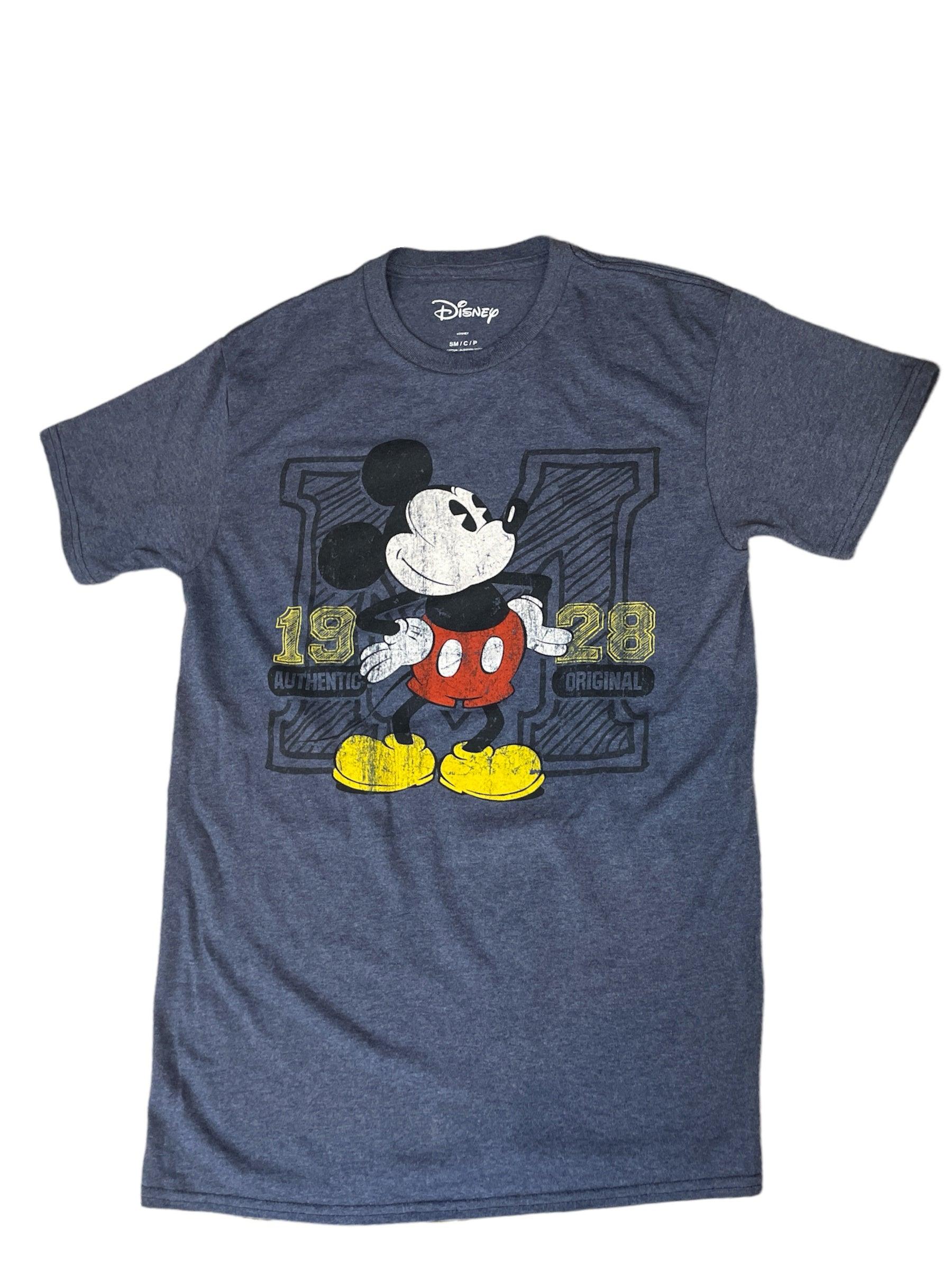 Mickey Original Denim Heather Tee