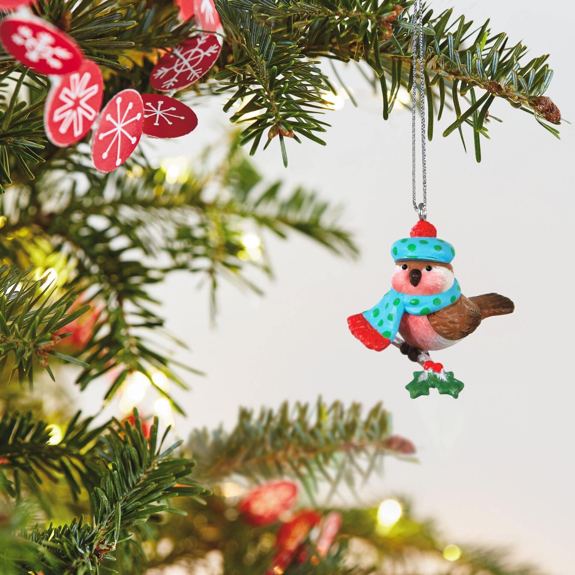 Mini Cozy Lil' Critters Ornament, 1.2"