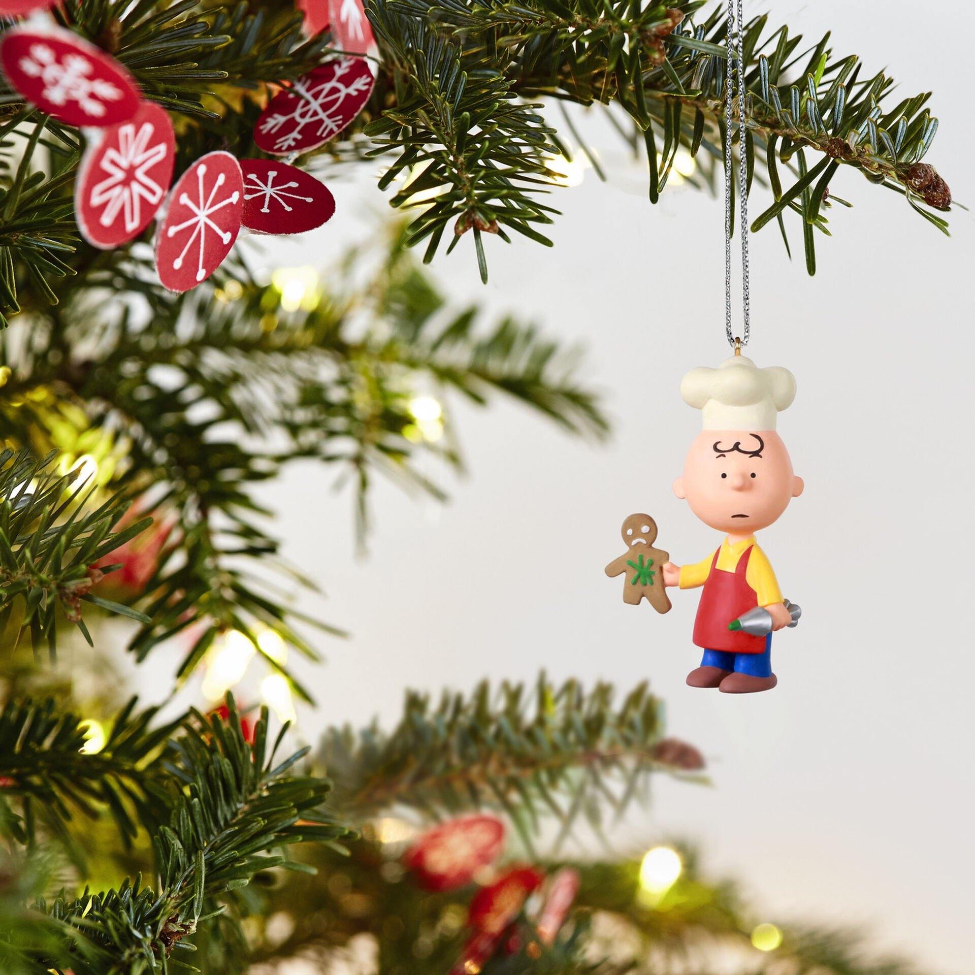 Mini The Peanuts® Gang Baker Charlie Brown Ornament, 1.29"