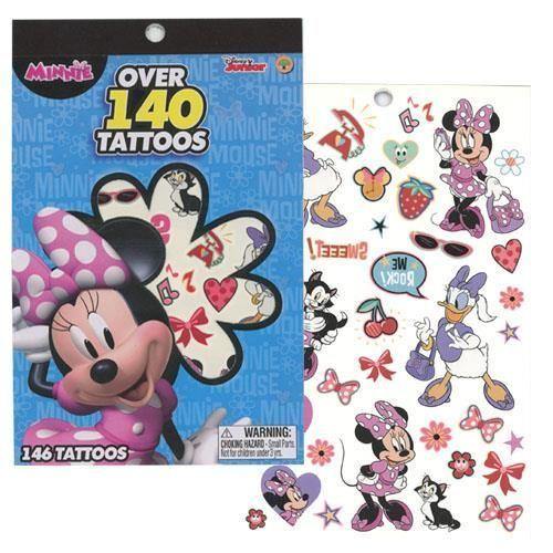 Minnie Bowtique 4 Sheet Tattoo Book