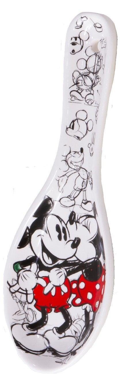 Minnie Kissing Mickey Spoon Rest