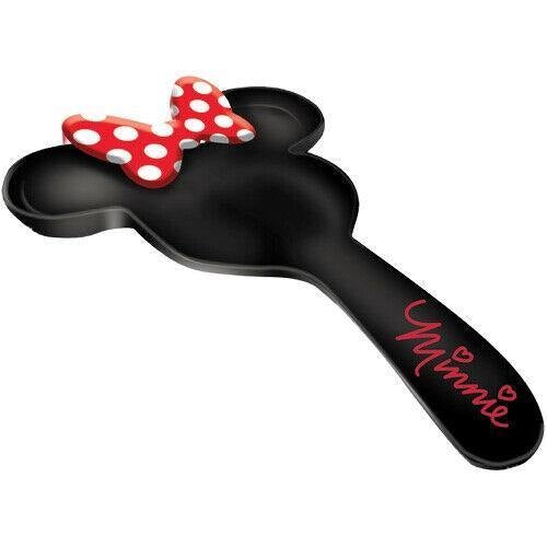Minnie Mouse Black Ceramic Kitchen Spoon Rest