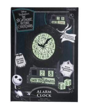 Nightmare Before Christmas Countdown Alarm Clock