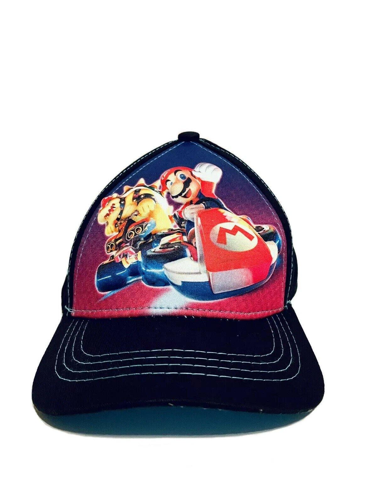 Nintendo Boys Super Mario Cotton Baseball Cap (Size 4-7)