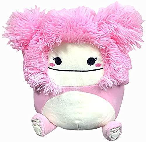 Official KellyToy Squishmallows 8” Brina The Pink Bigfoot Plush Pillow Stuffed Toy