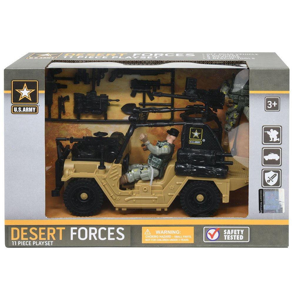 Official USA Army Brand Desert Force 11pc Set in Box