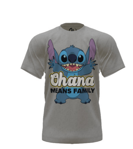 Disney Stitch Ohana Means Family T-Shirt Small