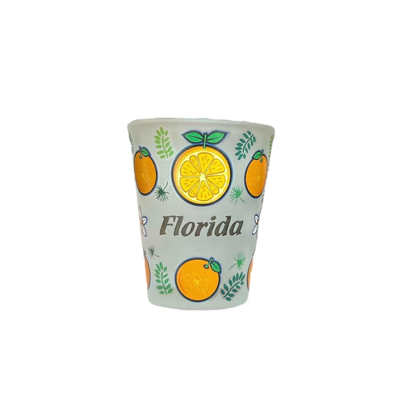 Oranges Wrap Frost Shotglass