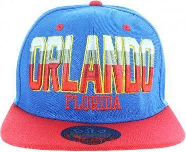 Orlando City Snapback Blue And Red