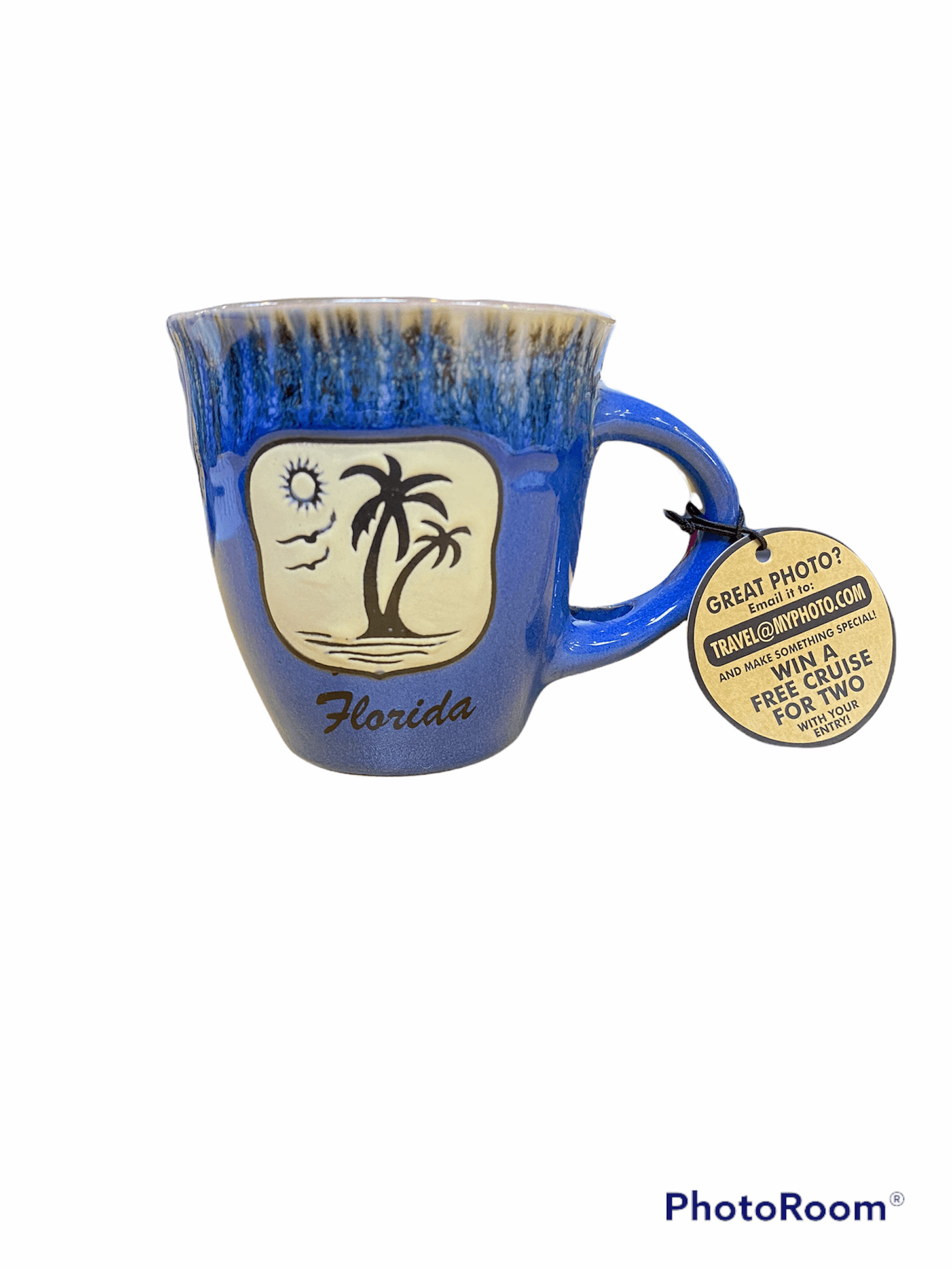 Palm Tree Espresso Shot Cup With Spoon